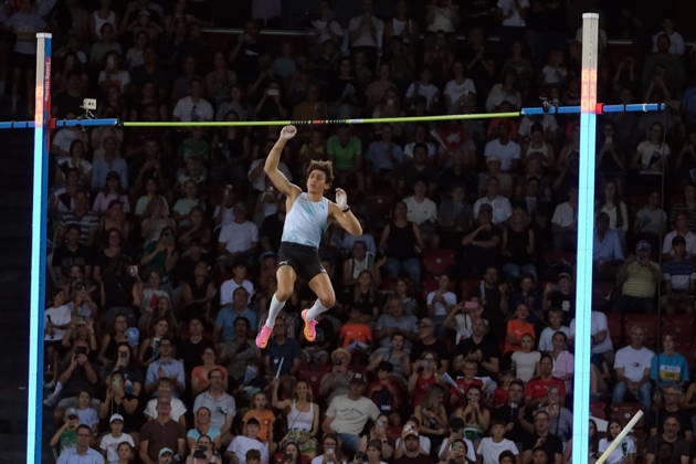 RECORD DATE NOT STATED Swedish pole vaulter Armand Duplantis during Weltklasse 2026, the Zurich stage of Diamond League Copyright: xSergioxBrunettix