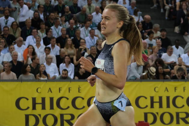 RECORD DATE NOT STATED German 3000m steeple Olivia Gürth during Weltklasse 2026, the Zurich stage of Diamond League Copyright: xSergioxBrunettix