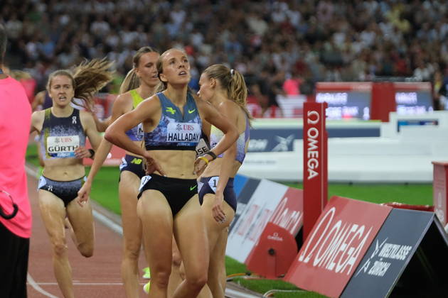 RECORD DATE NOT STATED American 3000m steeple Lexy Halladay during Weltklasse 2026, the Zurich stage of Diamond League Copyright: xSergioxBrunettix