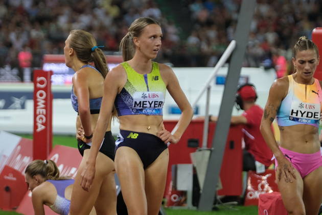 RECORD DATE NOT STATED German 3000m steeple Lea Meyer during Weltklasse 2026, the Zurich stage of Diamond League Copyright: xSergioxBrunettix