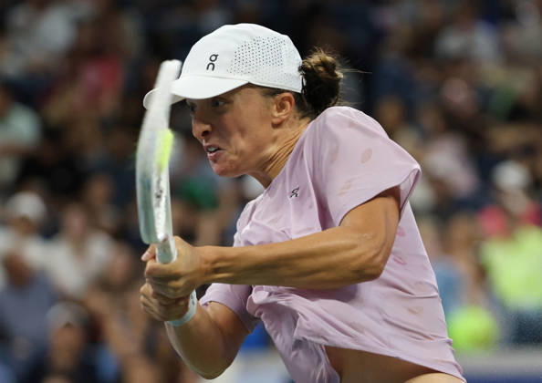 August 27, 2026, New York City, New York, USA: IGA SWIATEK of Poland during practise session before US Open. New York, USA. Tennis: US Open - Iga Swiatek  - ZUMAc278 20260827_zsp_c278_023 Copyright: xMarcinxCholewinskix