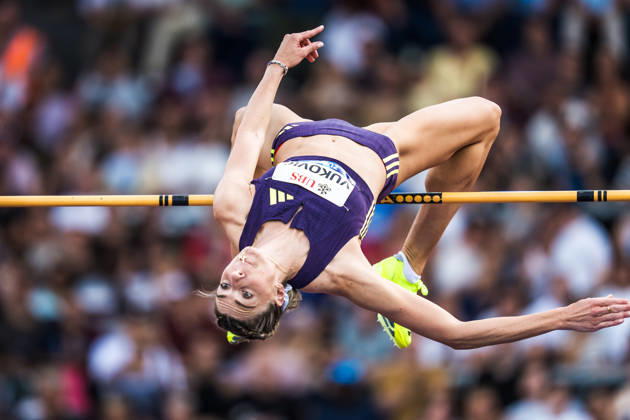 ZÜRICH, SWITZERLAND - AUGUST 27: Marija Vukovic of Montenegro (MNE) competes in the high jump at Diamond League: Weltklasse Zürich on August 27, 2026 in the Stadion Letzigrund, Zürich, Switzerland. Copyright: xUlfxSchillerx