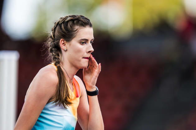 ZÜRICH, SWITZERLAND - AUGUST 27: Yaroslava Mahuchikh of Ukraine (UKR) during the womens high jump at Diamond League: Weltklasse Zürich on August 27, 2026 in the Stadion Letzigrund, Zürich, Switzerland. Copyright: xUlfxSchillerx