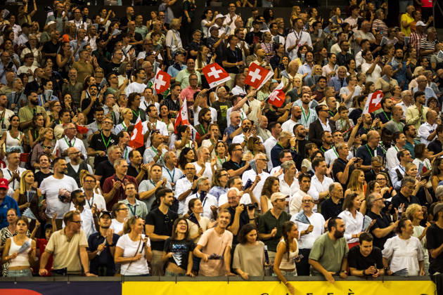 ZÜRICH, SWITZERLAND - AUGUST 27: Fans at Diamond League: Weltklasse Zürich on August 27, 2026 in the Stadion Letzigrund, Zürich, Switzerland. Copyright: xUlfxSchillerx