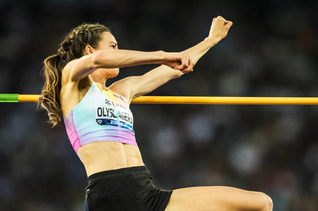 ZÜRICH, SWITZERLAND - AUGUST 27: Nicola Olyslagers of Australia (AUS) competes in the womens high jump at Diamond League: Weltklasse Zürich on August 27, 2026 in the Stadion Letzigrund, Zürich, Switzerland. Copyright: xUlfxSchillerx