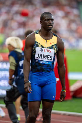 Athletics Diamond League meet in Letzigrund Stadium, Zurich, Switzerland Kirani James from Grenada competes in the mens 400m at the Weltklasse Diamond League meet in Letzigrund Stadium, Zurich, Switzerland on August 27, 2026. ZURICH SWITZERLAND  Copyright: xMatrixxImagesxYonathanxKellermanx