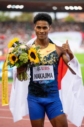 Athletics Diamond League meet in Letzigrund Stadium, Zurich, Switzerland Yuki Joseph NAKAJIMA from Japan competes in the mens 400m at the Weltklasse Diamond League meet in Letzigrund Stadium, Zurich, Switzerland on August 27, 2026. ZURICH SWITZERLAND  Copyright: xMatrixxImagesxYonathanxKellermanx