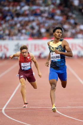 Athletics Diamond League meet in Letzigrund Stadium, Zurich, Switzerland Yuki Joseph NAKAJIMA from Japan competes in the mens 400m at the Weltklasse Diamond League meet in Letzigrund Stadium, Zurich, Switzerland on August 27, 2026. ZURICH SWITZERLAND  Copyright: xMatrixxImagesxYonathanxKellermanx