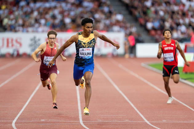 Athletics Diamond League meet in Letzigrund Stadium, Zurich, Switzerland Yuki Joseph NAKAJIMA from Japan competes in the mens 400m at the Weltklasse Diamond League meet in Letzigrund Stadium, Zurich, Switzerland on August 27, 2026. ZURICH SWITZERLAND  Copyright: xMatrixxImagesxYonathanxKellermanx