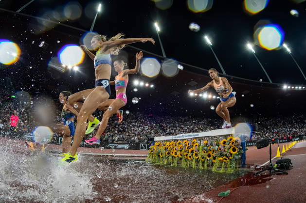 Athletics Diamond League meet in Letzigrund Stadium, Zurich, Switzerland Athletes compete during the womens 3000m steeplechase at the Weltklasse Diamond League meet in Letzigrund Stadium, Zurich, Switzerland on August 27, 2026. ZURICH SWITZERLAND  Copyright: xMatrixxImagesxYonathanxKellermanx