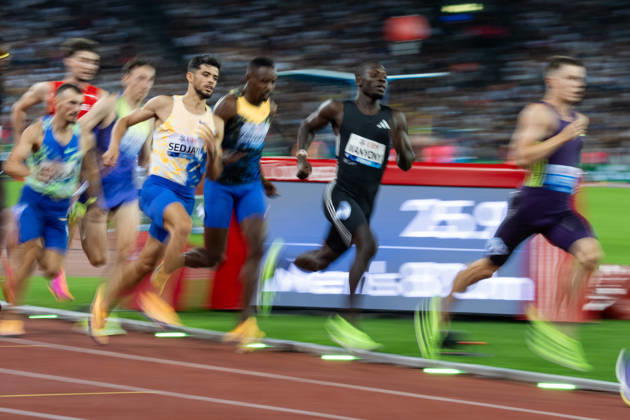 Athletics Diamond League meet in Letzigrund Stadium, Zurich, Switzerland WANYONYI Emmanuel from Kenya wins the mens 800m ahead of SEDJATI Djamel (Algeria) at the Weltklasse Diamond League meet in Letzigrund Stadium, Zurich, Switzerland on August 27, 2026. ZURICH SWITZERLAND  Copyright: xMatrixxImagesxYonathanxKellermanx