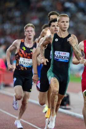 Athletics Diamond League meet in Letzigrund Stadium, Zurich, Switzerland Robert FARKEN from Germany competes in the mens 1500m at the Weltklasse Diamond League meet in Letzigrund Stadium, Zurich, Switzerland on August 27, 2026. ZURICH SWITZERLAND  Copyright: xMatrixxImagesxYonathanxKellermanx
