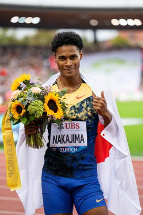 Athletics Diamond League meet in Letzigrund Stadium, Zurich, Switzerland Yuki Joseph NAKAJIMA from Japan competes in the mens 400m at the Weltklasse Diamond League meet in Letzigrund Stadium, Zurich, Switzerland on August 27, 2026. ZURICH SWITZERLAND  Copyright: xMatrixxImagesxYonathanxKellermanx