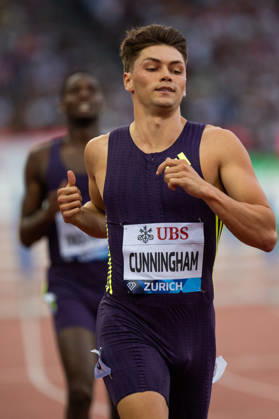 Athletics Diamond League meet in Letzigrund Stadium, Zurich, Switzerland Trey CUNNINGHAM (USA) competes in the mens 110m hurdles at the Weltklasse Diamond League meet in Letzigrund Stadium, Zurich, Switzerland on August 27, 2026. ZURICH SWITZERLAND  Copyright: xMatrixxImagesxYonathanxKellermanx