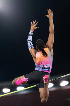 Athletics Diamond League meet in Letzigrund Stadium, Zurich, Switzerland Emmanouil KARALIS from Greece competes in the mens pole vault at the Weltklasse Diamond League meet in Letzigrund Stadium, Zurich, Switzerland on August 27, 2026. ZURICH SWITZERLAND  Copyright: xMatrixxImagesxYonathanxKellermanx