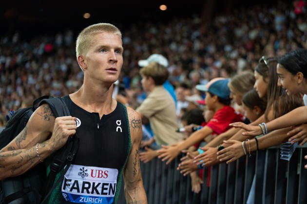 Athletics Diamond League meet in Letzigrund Stadium, Zurich, Switzerland Robert FARKEN from Germany competes in the mens 1500m at the Weltklasse Diamond League meet in Letzigrund Stadium, Zurich, Switzerland on August 27, 2026. ZURICH SWITZERLAND  Copyright: xMatrixxImagesxYonathanxKellermanx