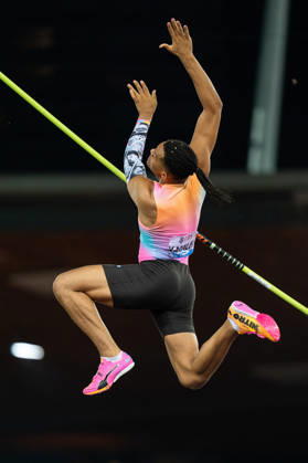 Athletics Diamond League meet in Letzigrund Stadium, Zurich, Switzerland Emmanouil KARALIS from Greece competes in the mens pole vault at the Weltklasse Diamond League meet in Letzigrund Stadium, Zurich, Switzerland on August 27, 2026. ZURICH SWITZERLAND  Copyright: xMatrixxImagesxYonathanxKellermanx