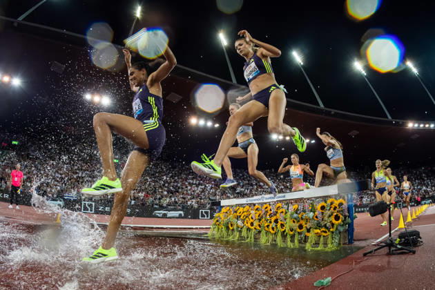 Athletics Diamond League meet in Letzigrund Stadium, Zurich, Switzerland Athletes compete during the womens 3000m steeplechase at the Weltklasse Diamond League meet in Letzigrund Stadium, Zurich, Switzerland on August 27, 2026. ZURICH SWITZERLAND  Copyright: xMatrixxImagesxYonathanxKellermanx