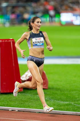 Athletics Diamond League meet in Letzigrund Stadium, Zurich, Switzerland KRAUSE Gesa Felicitas (Germany) competes in the womens 300m steeplechase at the Weltklasse Diamond League meet in Letzigrund Stadium, Zurich, Switzerland on August 27, 2026. ZURICH SWITZERLAND  Copyright: xMatrixxImagesxYonathanxKellermanx