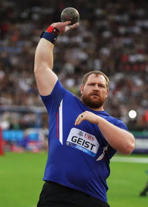 Zürich Leichtathletik, athletics, Wanda Diamond League Weltklasse Zürich 2026, 27.08.2026, Letzigrund Stadion Zürich , Kugelstossen Männer, Shot Put Men, Jordan Geisst USA ,