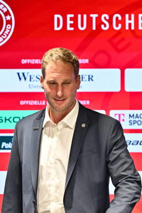 DEB Pressekonferenz; 27.08.2026 Copyright: xBEAUTIFULxSPORTS Goldbergx