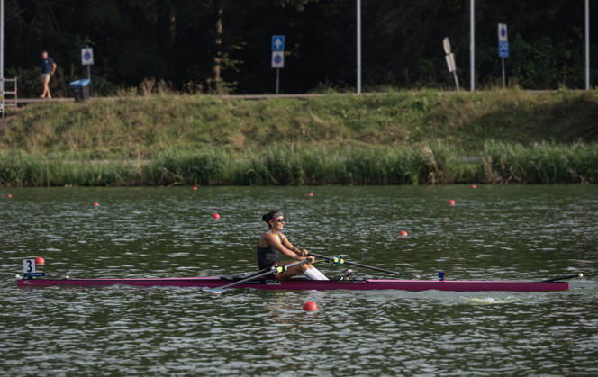 Amsterdam The Netherlands 27th August 2026 2026 World Rowing Championships on the Bosbaan in Amsterdam Lightweight Women s Single Sculls Final A (Final) Kenia Lechuga Alanis (MEX) watersport,
