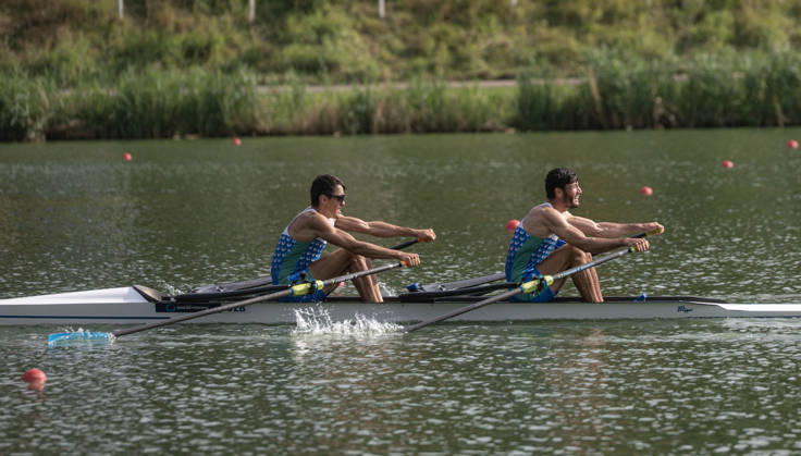 Amsterdam The Netherlands 27th August 2026 2026 World Rowing Championships on the Bosbaan in Amsterdam Lightweight Men s Double Sculls Final A (Final) B Shakhzod Nurmatov S Sobirjon Safaroliyev (UZB) watersport,