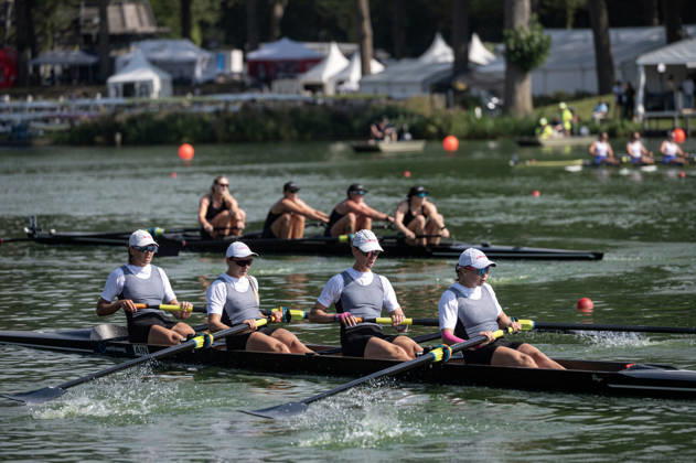 Amsterdam The Netherlands 27th August 2026 2026 World Rowing Championships on the Bosbaan in Amsterdam Women s Four Semifinal 2 (Semifinal) B Ekaterina Zhevlachenko 2 Ekaterina Glazkova 3 Marina Rubtsova S Valentina Plaksina (AIN) watersport,