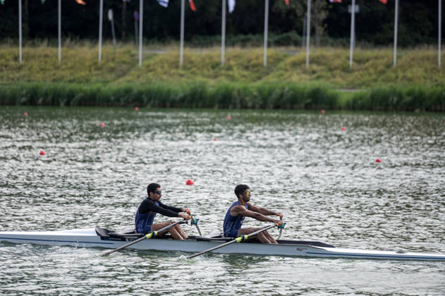 Amsterdam The Netherlands 27th August 2026 2026 World Rowing Championships on the Bosbaan in Amsterdam Lightweight Men s Double Sculls Final B (Final) B Abdulrahman Alkanderi S Yousef Alabdulhadi (KUW) watersport,
