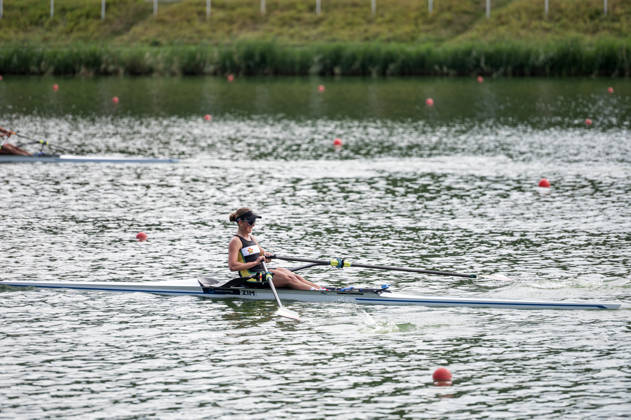 Amsterdam The Netherlands 27th August 2026 2026 World Rowing Championships on the Bosbaan in Amsterdam Lightweight Women s Single Sculls Final B (Final) Done Erasmus (ZIM) watersport,