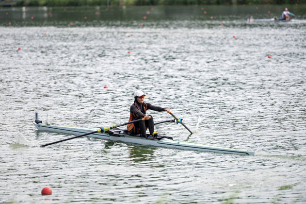 Amsterdam The Netherlands 27th August 2026 2026 World Rowing Championships on the Bosbaan in Amsterdam Lightweight Women s Single Sculls Final B (Final) Binti Zakaria Nurzarinah (MAS) watersport,