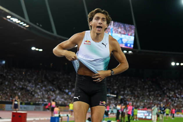 Zürich Leichtathletik, athletics, Wanda Diamond League Weltklasse Zürich 2026, 27.08.2026, Letzigrund Stadion Zürich , Stabhochsprung Männer, Pole vault, Men, Armand Mondo Duplantis Schweden Sweden, SWE ,
