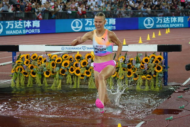 Zurich Leichtathletik, athletics, Wanda Diamond League Weltklasse Zürich 27.08.2026, Letzigrund Stadion Zürich , 3000m Hindernislauf Frauen 3000m Steeple chase Women Ilona Mononen Finland FIN