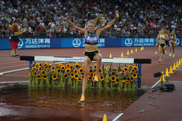 Zurich Leichtathletik, athletics, Wanda Diamond League Weltklasse Zürich 27.08.2026, Letzigrund Stadion Zürich , 3000m Hindernislauf Frauen 3000m Steeplechase Women ,Lexy Halladay, USA, ,