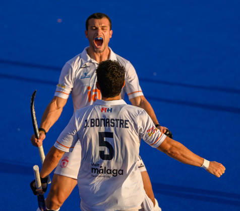 Hockey World Cup Semi Final Spain defeat Netherlands to reach the World Cup Final 2026 Men™s FIH Hockey World Cup at Wagener Stadium, Amstelveen 28 08 2026 UK Newspapers OUT Copyright: xGraemexWilcocksonx FIL-23843-0018
