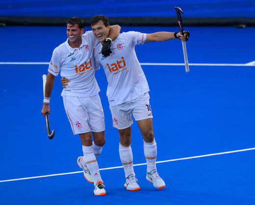 Hockey World Cup Semi Final Spain defeat Netherlands with a JosÃ Basterra (14) hat-trick to reach the World Cup Final 2026 Men™s FIH Hockey World Cup at Wagener Stadium, Amstelveen 28 08 2026 UK Newspapers OUT Copyright: xGraemexWilcocksonx FIL-23843-0020