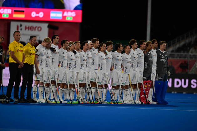 RECORD DATE NOT STATED FIH Hockey, Herren, Deutschland - Argentinien, Halbfinale 28.08.2026 Wavre Belgien