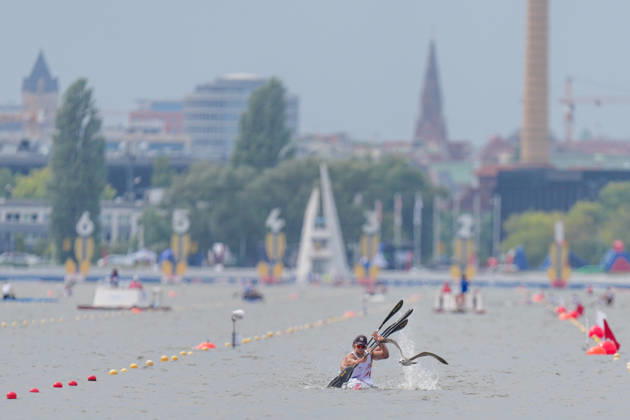 ICF Canoe Sprint and Paracanoe World Championships Korea K4 Team during ICF Canoe Sprint and Paracanoe World Championships in Poznan, Poland, on August 28, 2026 Poznan Poland  Copyright: xFotoxOlimpikx originalFilename:jastrzebowski-icfcanoe260826_npA7c.jpg