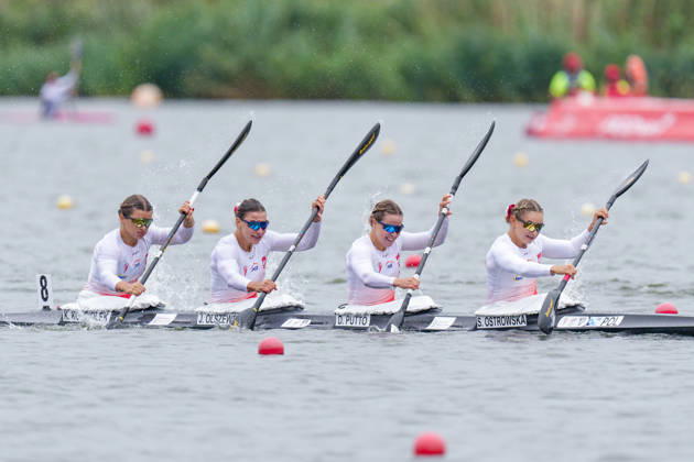ICF Canoe Sprint and Paracanoe World Championships Katarzyna Kosciolek, Julia Olszewska, Dominika Putto, Sandra Ostrowska during ICF Canoe Sprint and Paracanoe World Championships in Poznan, Poland, on August 28, 2026 Poznan Poland  Copyright: xFotoxOlimpikx originalFilename:jastrzebowski-icfcanoe260826_npjca.jpg