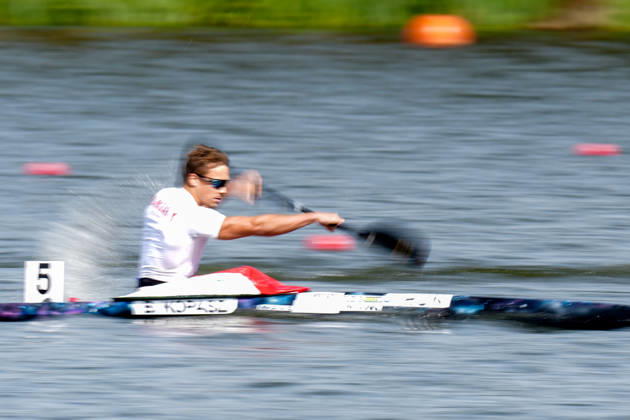 ICF Canoe Sprint and Paracanoe World Championships Balint Kopasz during ICF Canoe Sprint and Paracanoe World Championships in Poznan, Poland, on August 28, 2026 Poznan Poland  Copyright: xFotoxOlimpikx originalFilename:jastrzebowski-icfcanoe260826_np7YF.jpg