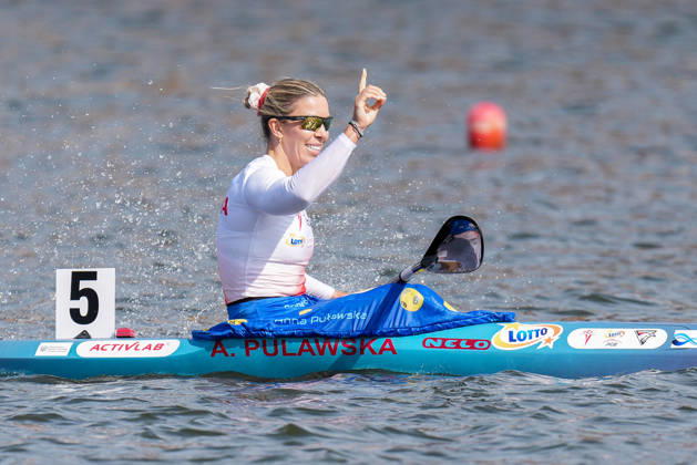 ICF Canoe Sprint and Paracanoe World Championships Anna Pulawska during ICF Canoe Sprint and Paracanoe World Championships in Poznan, Poland, on August 28, 2026 Poznan Poland  Copyright: xFotoxOlimpikx originalFilename:jastrzebowski-icfcanoe260826_npIA6.jpg