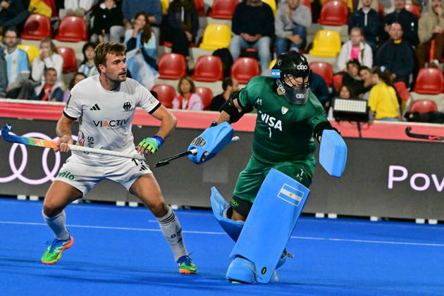 RECORD DATE NOT STATED FIH Hockey, Herren, Deutschland - Argentinien, Halbfinale 28.08.2026, weigand 1-0 führung Wavre Belgien