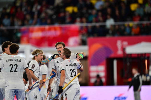RECORD DATE NOT STATED FIH Hockey, Herren, Deutschland - Argentinien, Halbfinale 28.08.2026tor 13, dkaufmann Wavre Belgien
