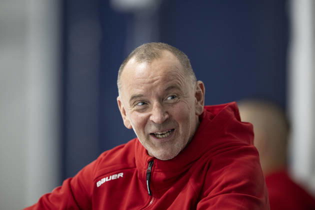 PENNY DEL 1 2. Testspiel; Kölner Haie - Löwen Frankfurt ; Köln, 28.08.2026 Thomas Berglund (Kölner Haie, Head Coach); PENNY DEL 1 2. Testspiel; Kölner Haie - Löwen Frankfurt am 28.08.2026 in der KA2 in Köln (Deutschland). Copyright: xBEAUTIFULxSPORTS AndreasxDickx