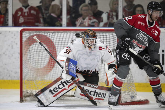 PENNY DEL 1 2. Testspiel; Kölner Haie - Löwen Frankfurt ; Köln, 28.08.2026 Cody Brenner (Löwen Frankfurt, Torwart, 51); PENNY DEL 1 2. Testspiel; Kölner Haie - Löwen Frankfurt am 28.08.2026 in der KA2 in Köln (Deutschland). Copyright: xBEAUTIFULxSPORTS AndreasxDickx