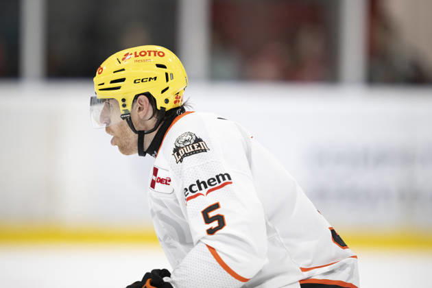 PENNY DEL 1 2. Testspiel; Kölner Haie - Löwen Frankfurt ; Köln, 28.08.2026 Björn Krupp (Löwen Frankfurt, Verteidigung, 5); PENNY DEL 1 2. Testspiel; Kölner Haie - Löwen Frankfurt am 28.08.2026 in der KA2 in Köln (Deutschland). Copyright: xBEAUTIFULxSPORTS AndreasxDickx