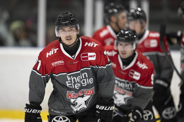 PENNY DEL 1 2. Testspiel; Kölner Haie - Löwen Frankfurt ; Köln, 28.08.2026 Daniel Fischbuch (Kölner Haie, Sturm, 71); PENNY DEL 1 2. Testspiel; Kölner Haie - Löwen Frankfurt am 28.08.2026 in der KA2 in Köln (Deutschland). Copyright: xBEAUTIFULxSPORTS AndreasxDickx