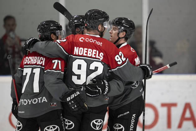 PENNY DEL 1 2. Testspiel; Kölner Haie - Löwen Frankfurt ; Köln, 28.08.2026 Daniel Fischbuch (Kölner Haie, Sturm, 71); Marcel Noebels (Kölner Haie, Sturm, 92); PENNY DEL 1 2. Testspiel; Kölner Haie - Löwen Frankfurt am 28.08.2026 in der KA2 in Köln (Deutschland). Copyright: xBEAUTIFULxSPORTS AndreasxDickx