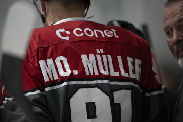 PENNY DEL 1 2. Testspiel; Kölner Haie - Löwen Frankfurt ; Köln, 28.08.2026 Moritz Müller (Kölner Haie, Verteidigung, 91); PENNY DEL 1 2. Testspiel; Kölner Haie - Löwen Frankfurt am 28.08.2026 in der KA2 in Köln (Deutschland). Copyright: xBEAUTIFULxSPORTS AndreasxDickx