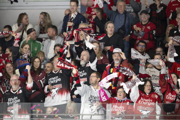 PENNY DEL 1 2. Testspiel; Kölner Haie - Löwen Frankfurt ; Köln, 28.08.2026 Fans; PENNY DEL 1 2. Testspiel; Kölner Haie - Löwen Frankfurt am 28.08.2026 in der KA2 in Köln (Deutschland). Copyright: xBEAUTIFULxSPORTS AndreasxDickx